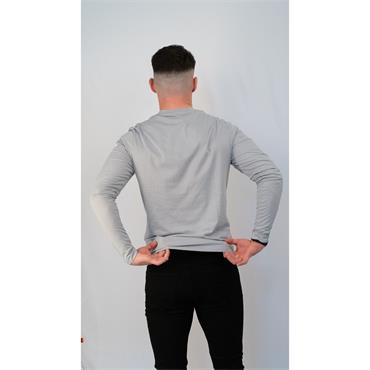Essential Institutional Long Sleeve Tee - 02 LT GREY